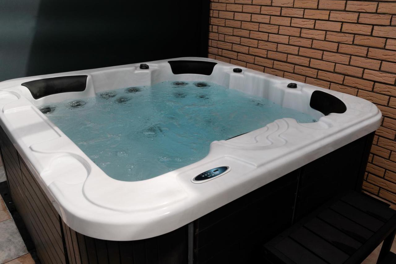 Goldhouse - Sauna, Whirlpool, Switch, Darts & Mehr アンダーナッハ エクステリア 写真