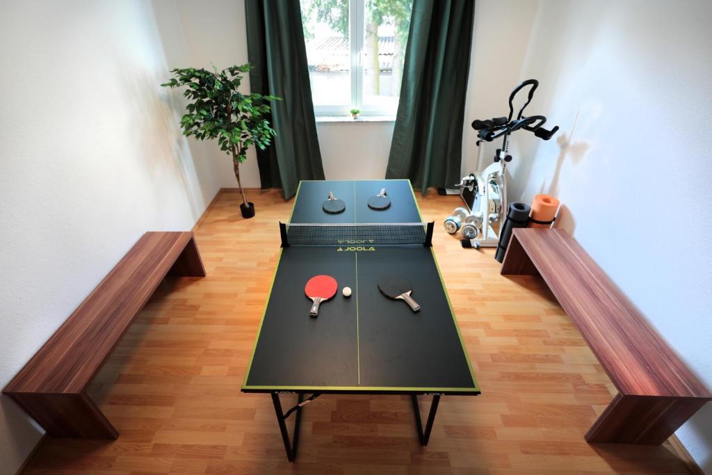 Goldhouse - Sauna, Whirlpool, Switch, Darts & Mehr アンダーナッハ エクステリア 写真